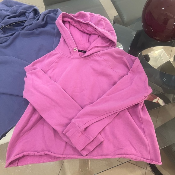 Calvin Klein Cropped Hoodies Sweatshirts Jackets Women's Size XL - Picture 2 of 10